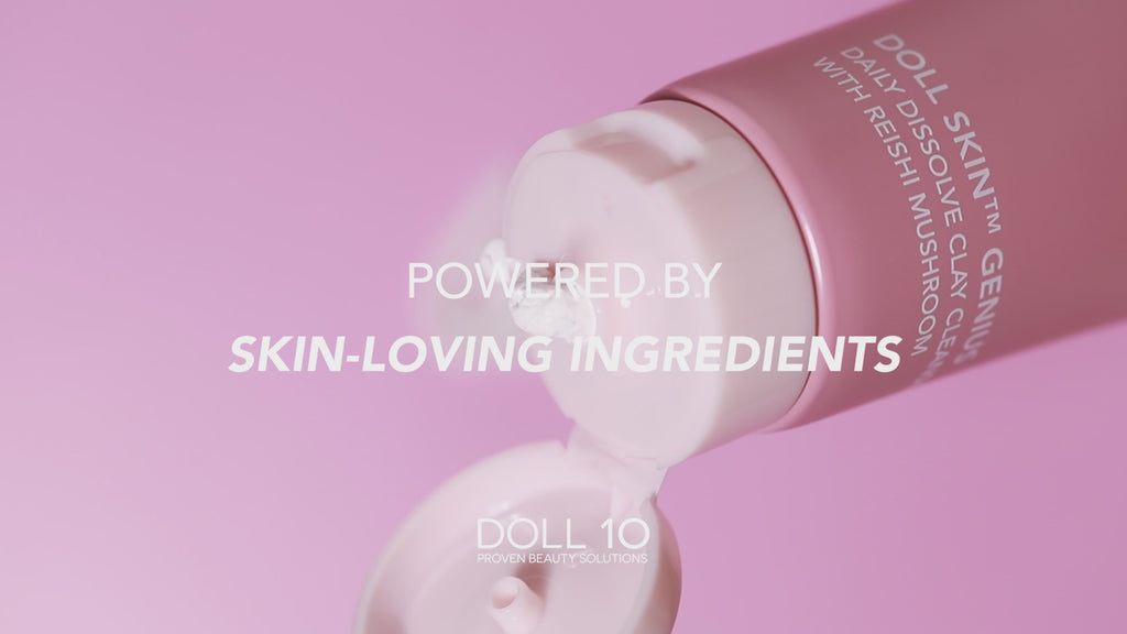 Misty Ewing x Doll 10 Daily Dissolve Enzyme Clay Cleanser with Reishi Mushroom