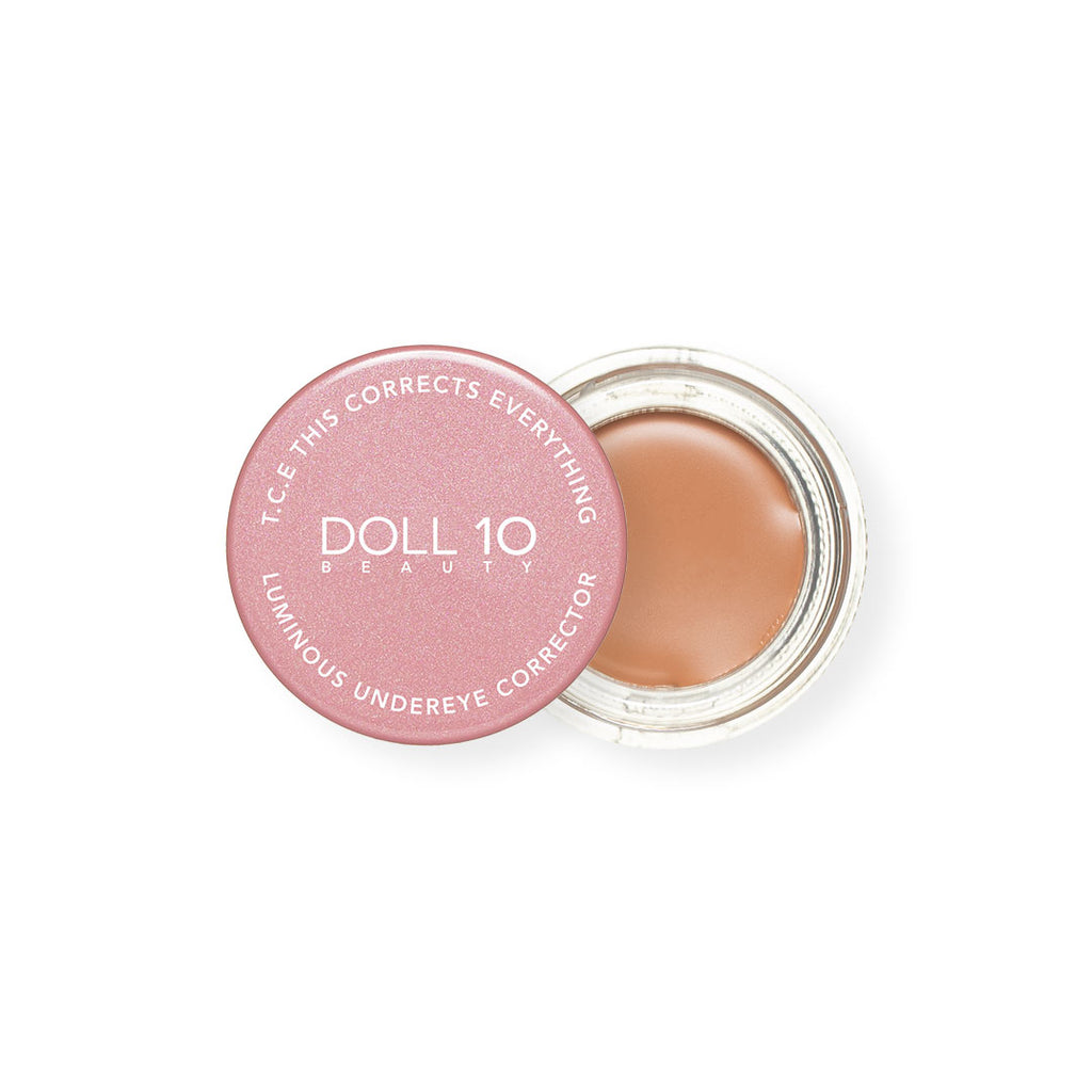 luminous undereye corrector in tub component with lid - shade amber 