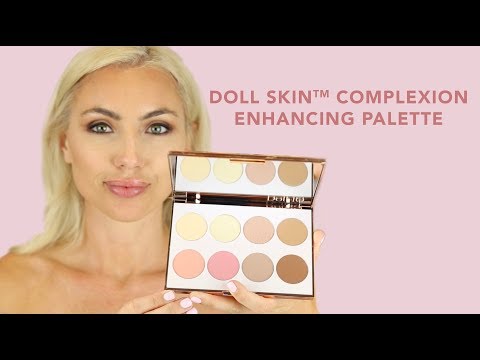 video showing how to use each shade in palette and where to place on your face 