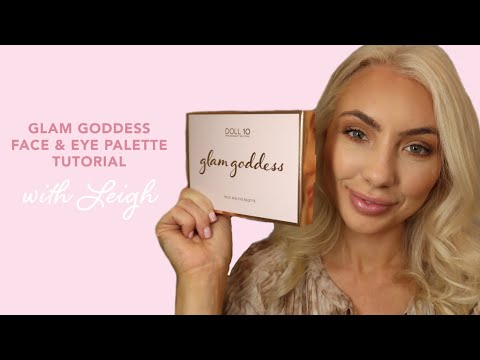 how to apply glam goddess palette video