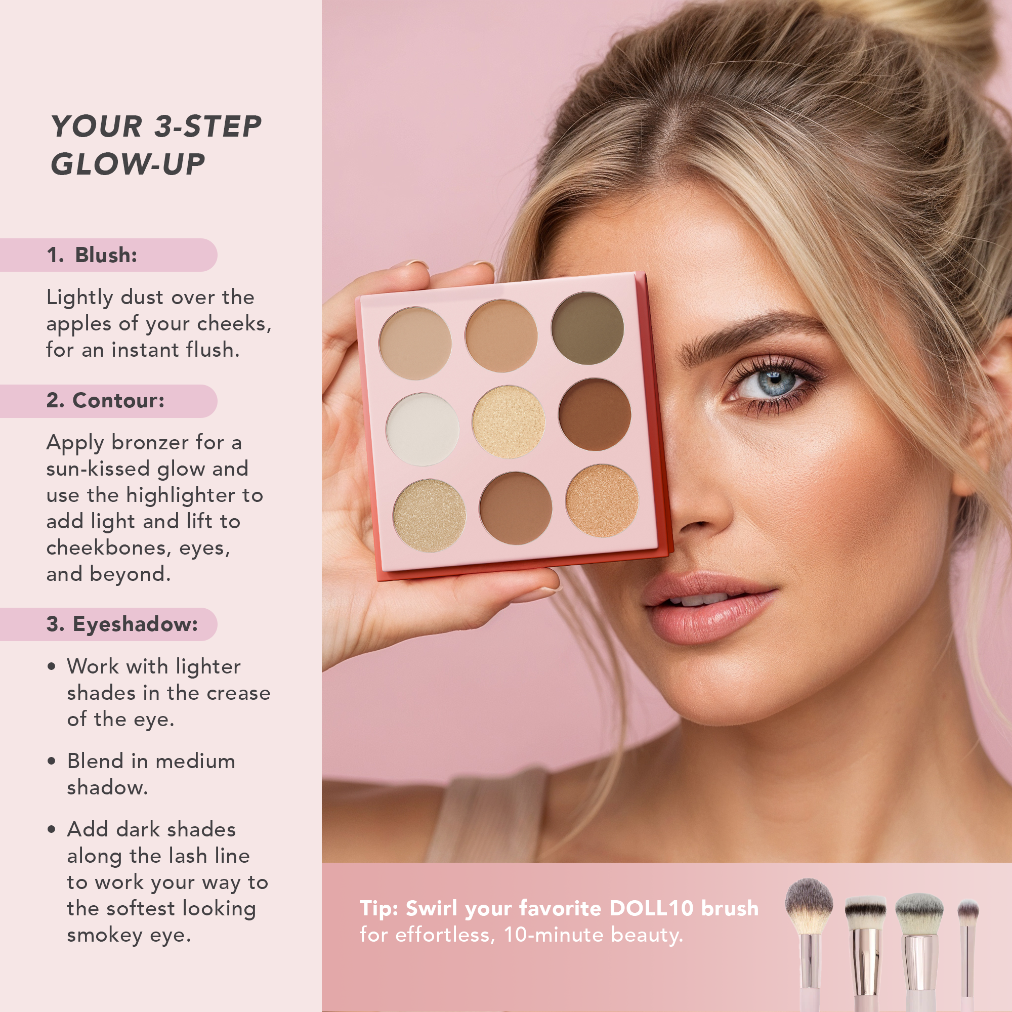 Passport to Paradise Palette Trio – Doll 10 Beauty