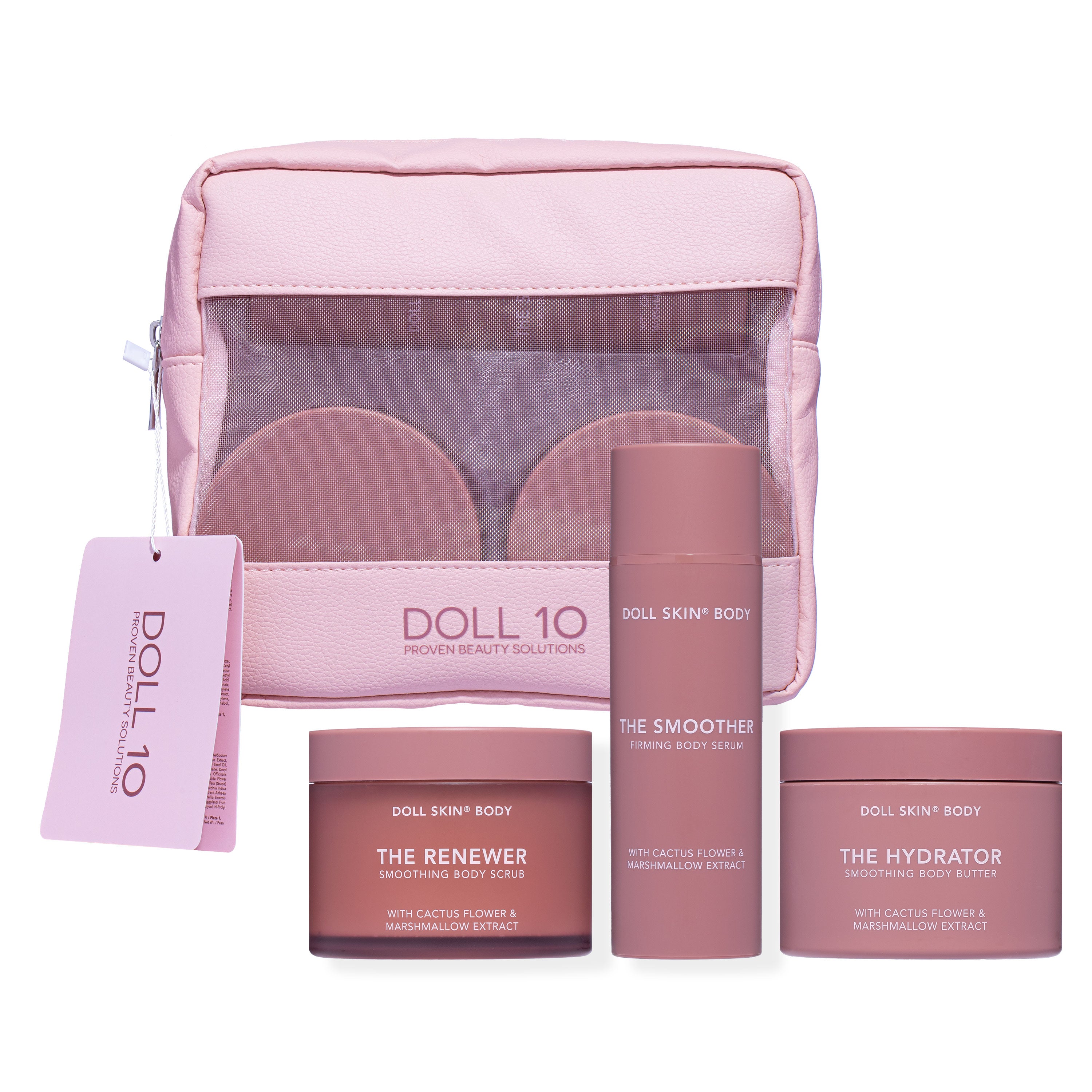 Body Care Trio| The Smoother, The Renewer, The Hydrator – Doll 10