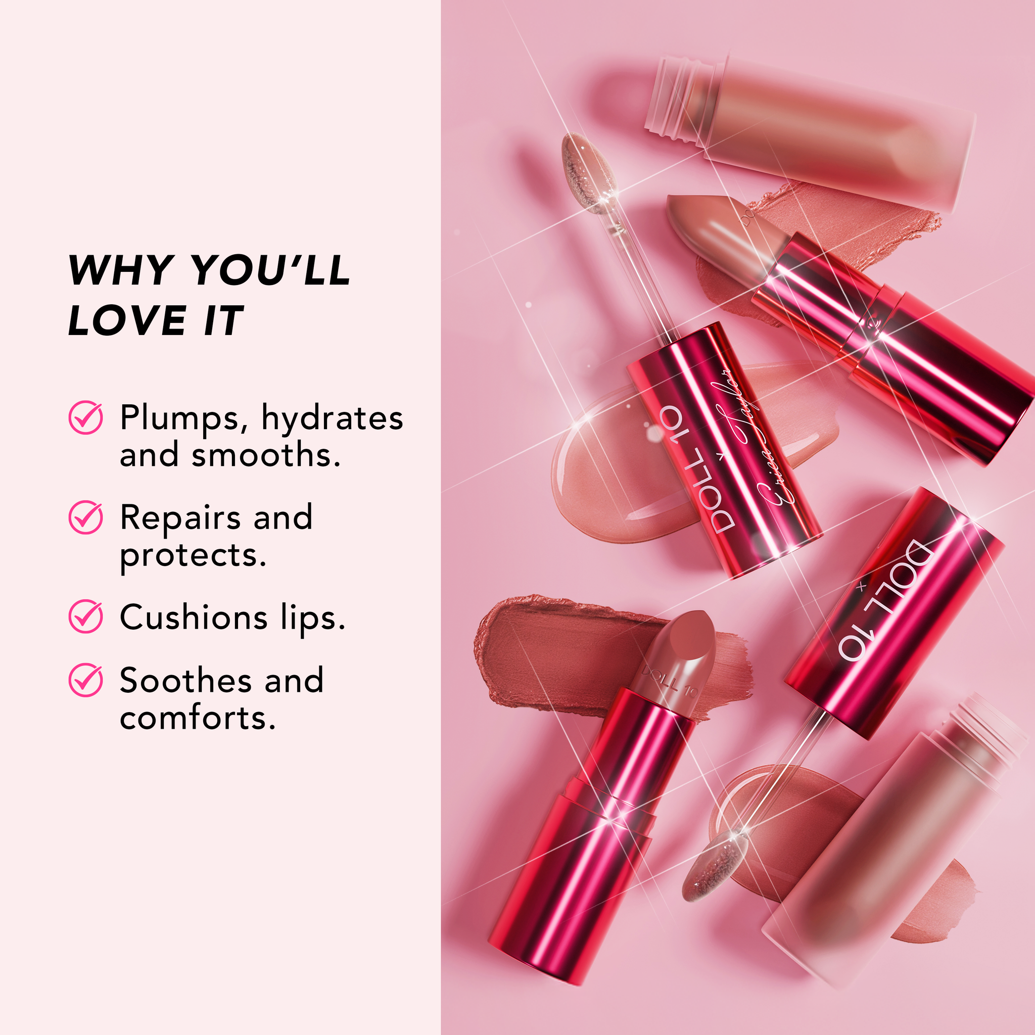 Erica Taylor Lip Wardrobe – Doll 10 Beauty