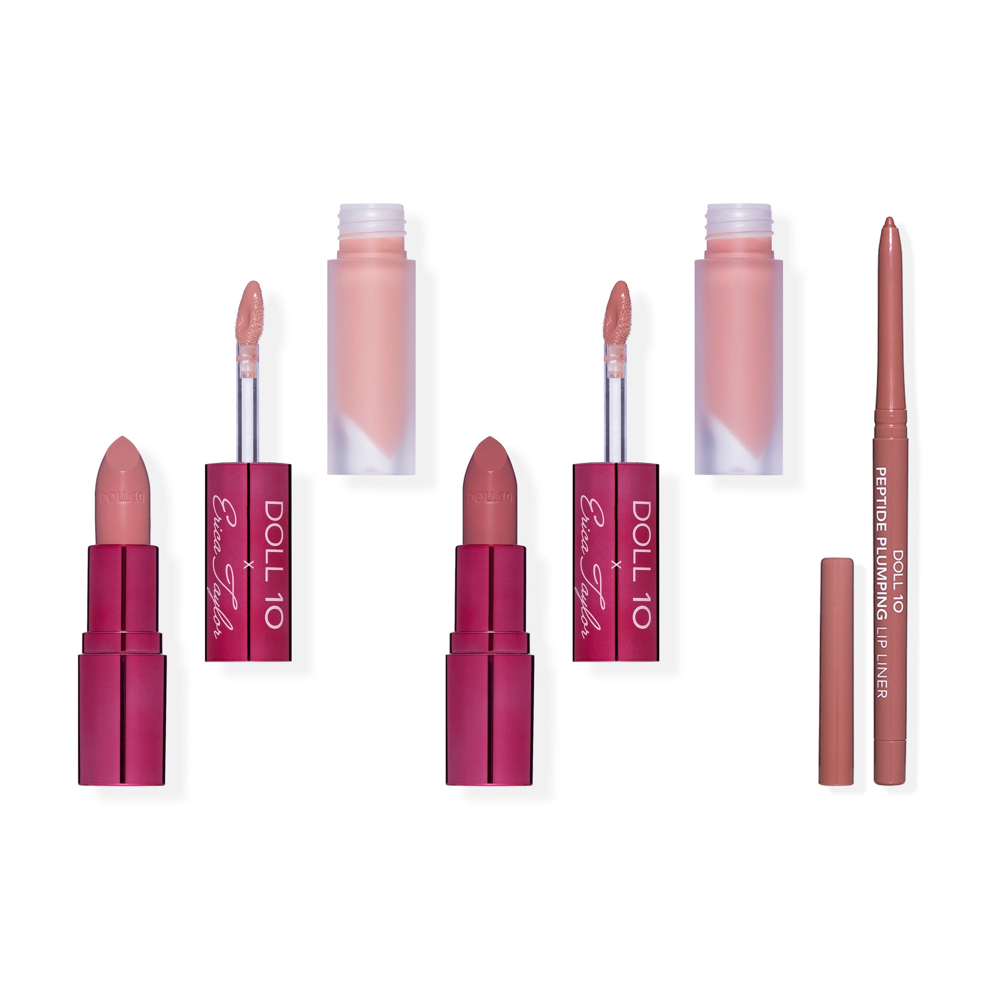 Erica Taylor X Doll10 Beauty Lip Wardrobe and Liner – Doll 10 Beauty