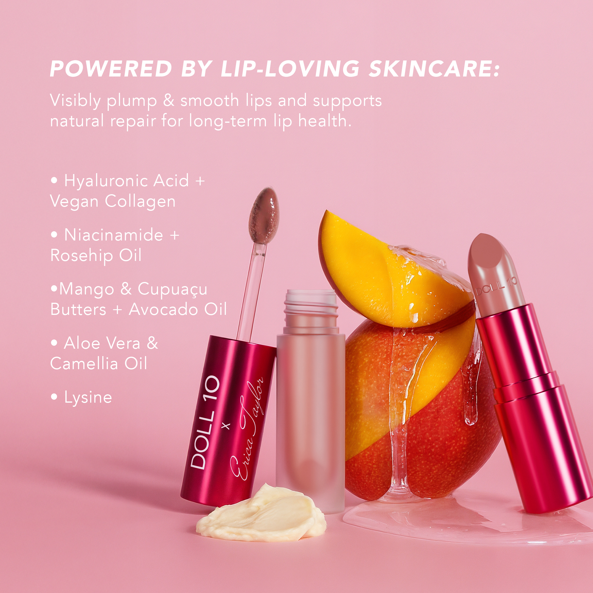 Erica Taylor Lip Wardrobe – Doll 10 Beauty