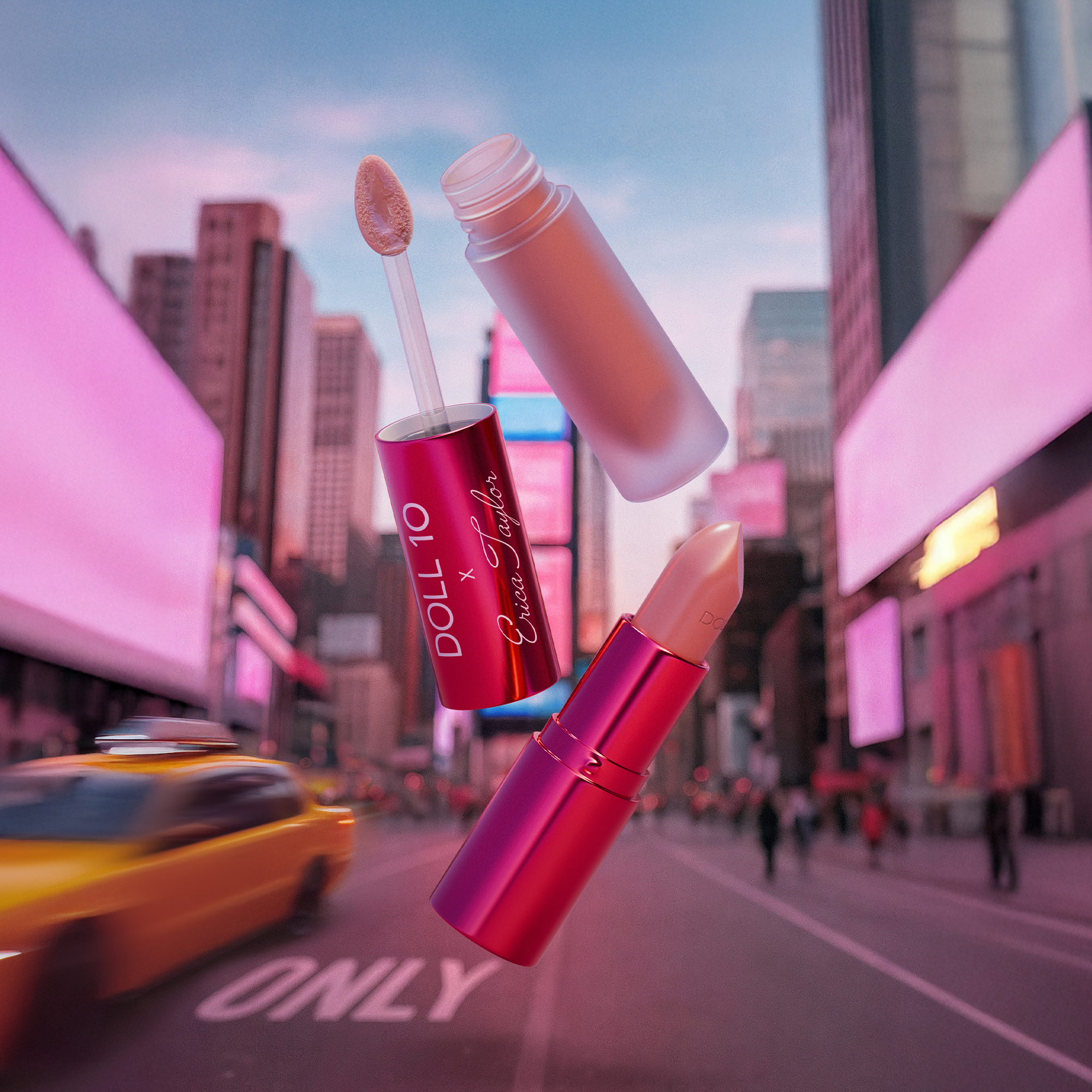 Erica Taylor X Doll10 Beauty Lip Wardrobe and Liner – Doll 10 Beauty