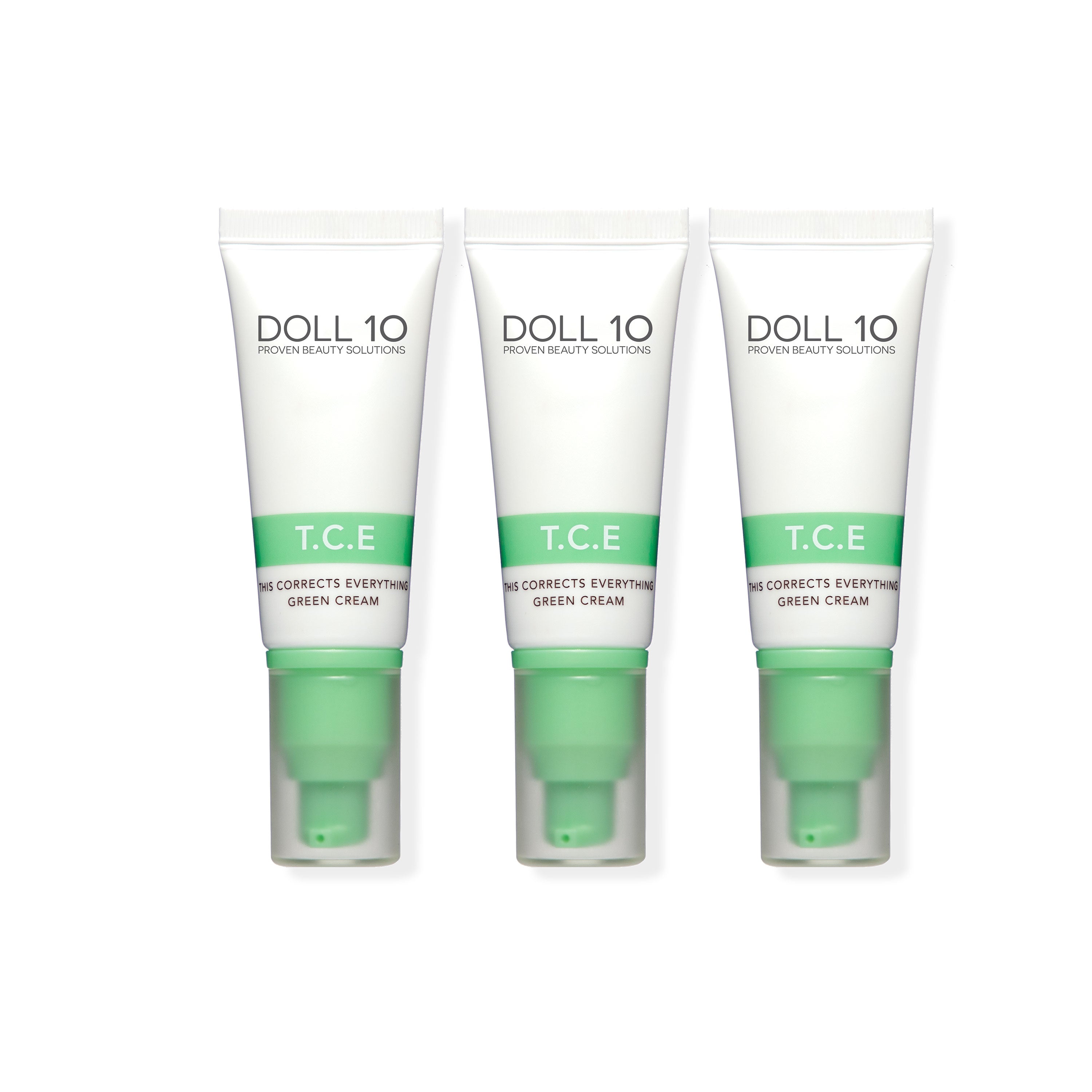 Color Correcting Green Cream Trio – Doll 10 Beauty