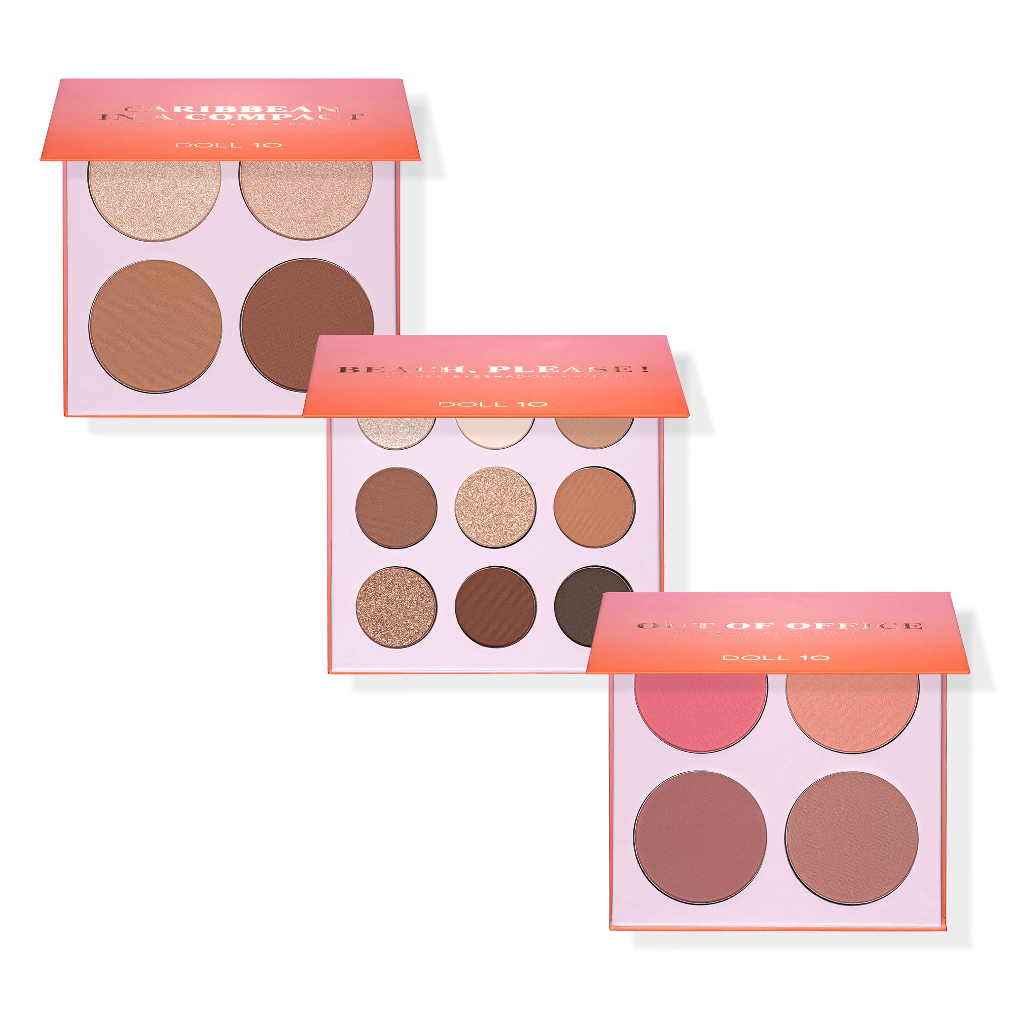 Passport to Paradise Palette Trio – Doll 10 Beauty