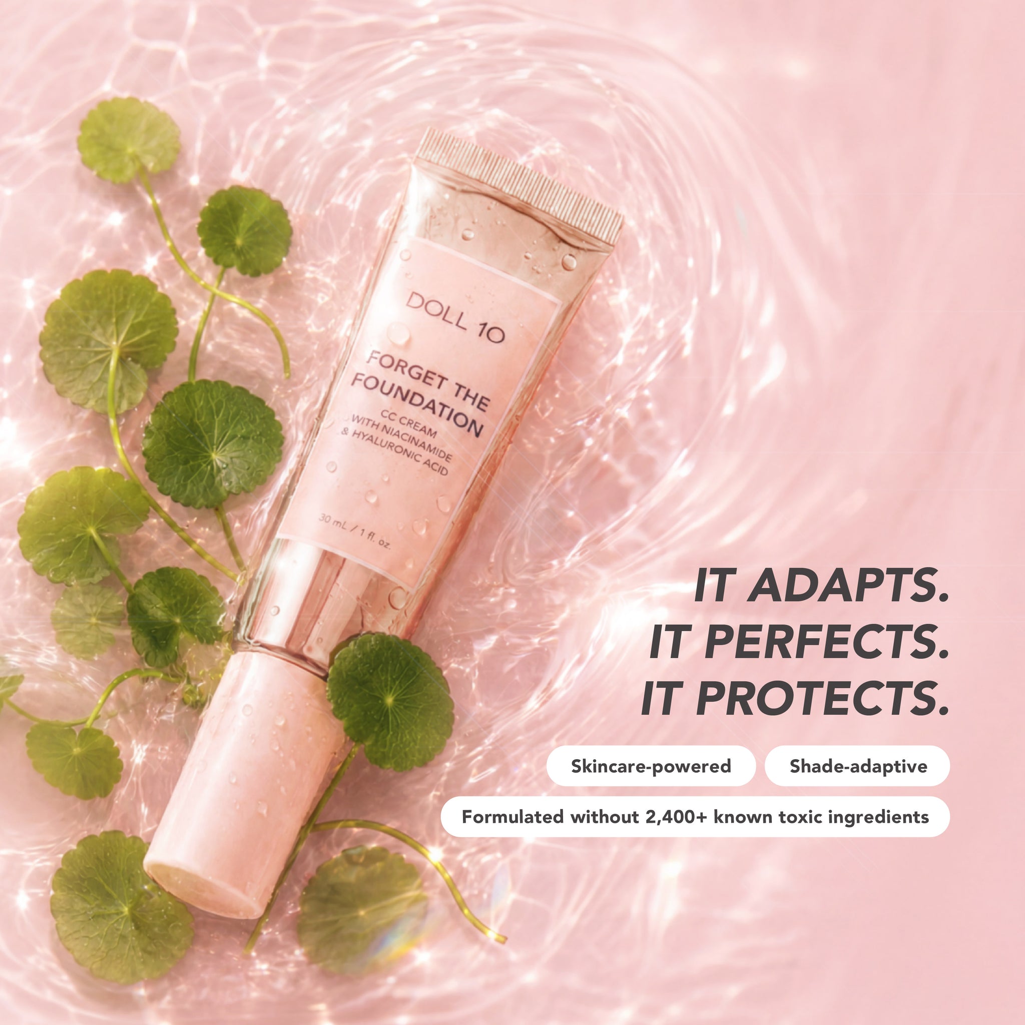 Forget The Foundation: C.C. Cream with Niacinamide & Hyaluronic