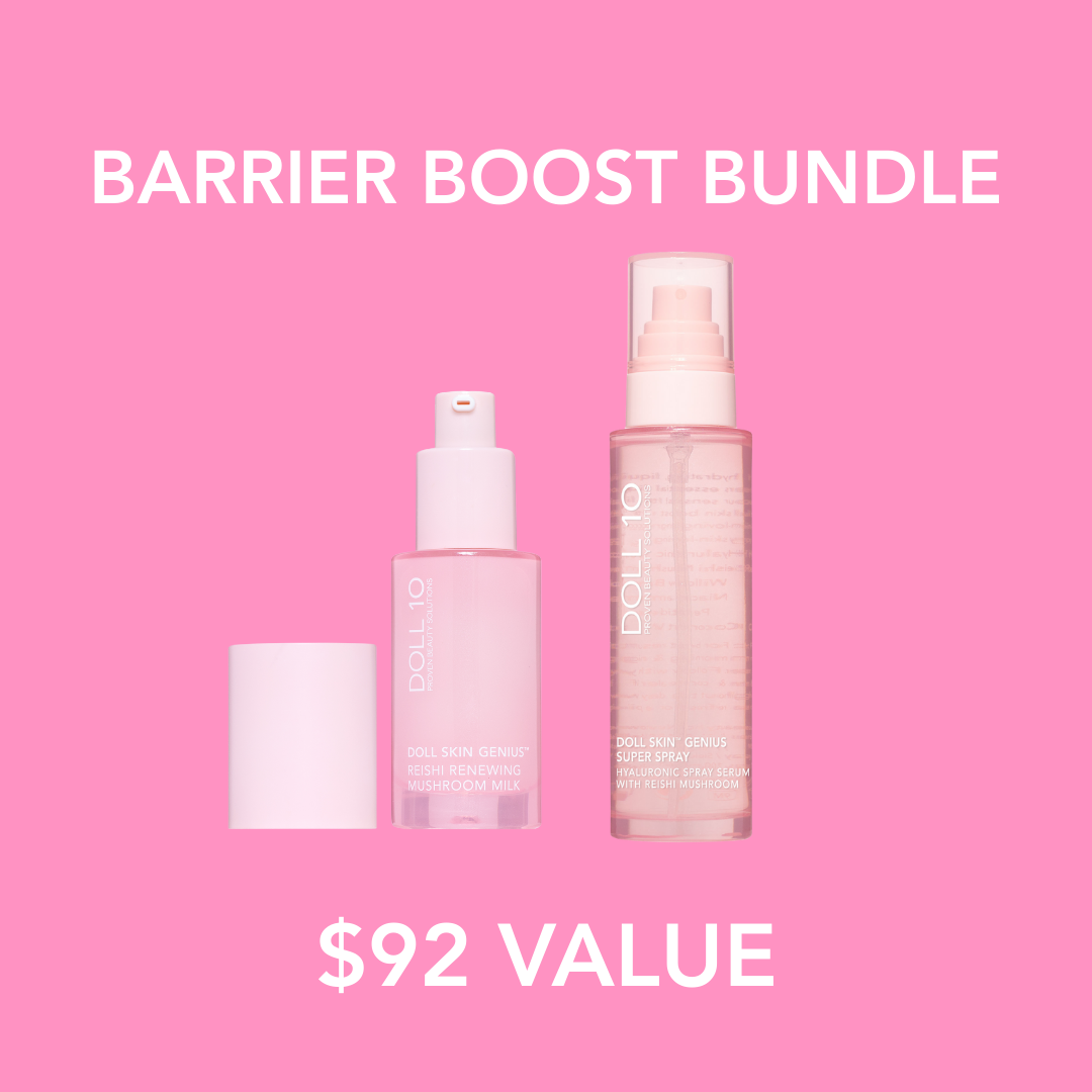 Barrier Boost Bundle | Mushroom Milk and Spray Serum with Reishi