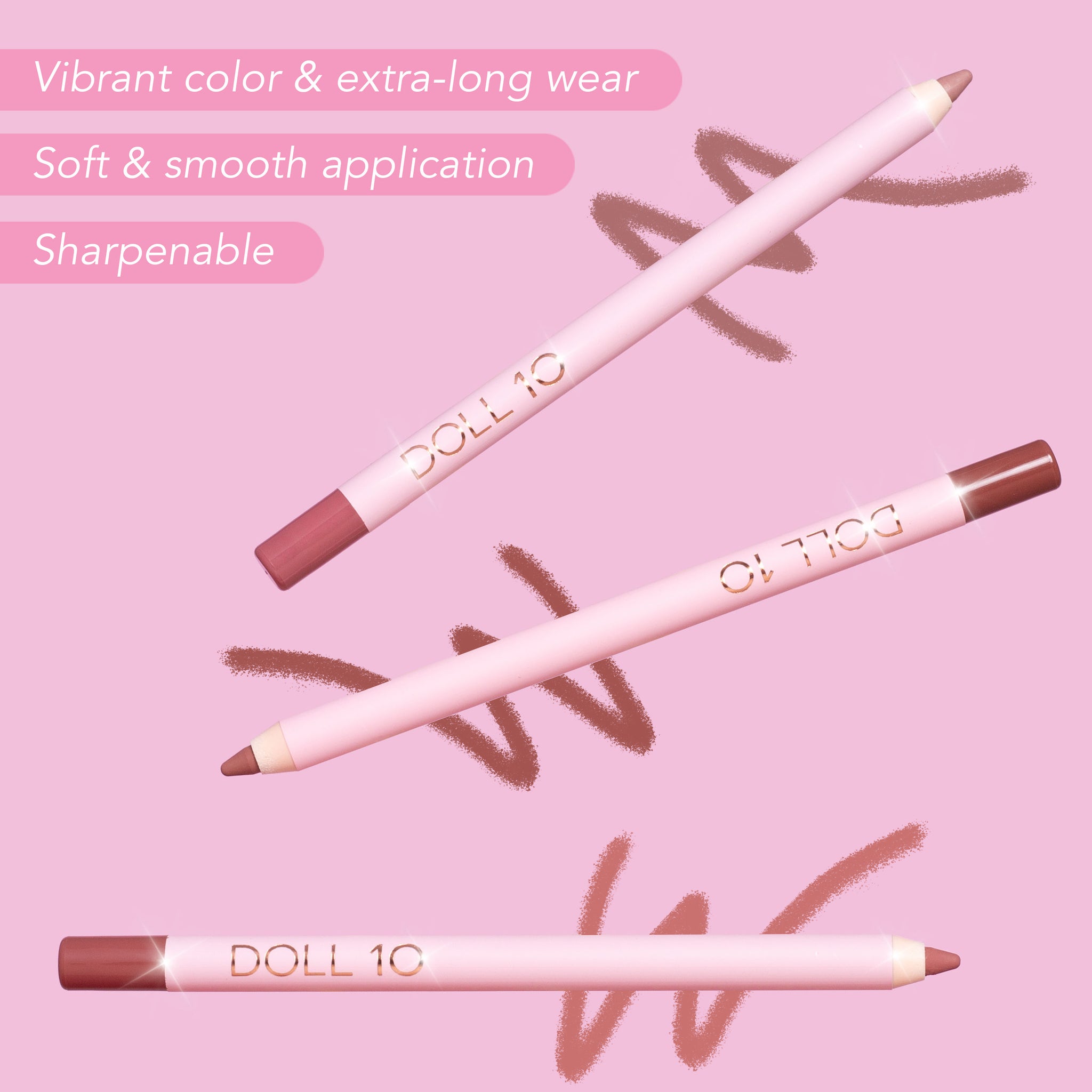 The Cheat Codes DollPro Lip Liner Trio – Doll 10 Beauty