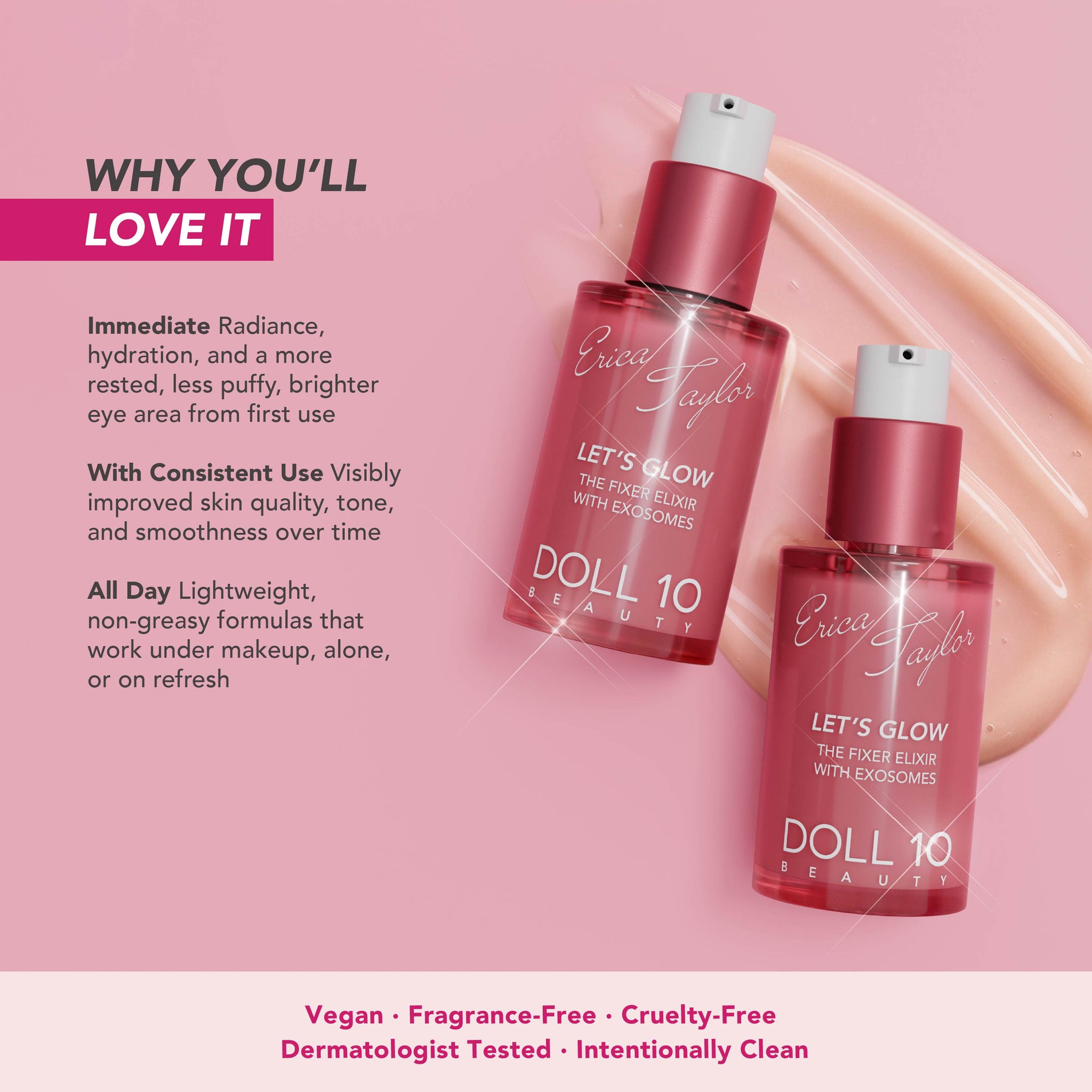Let's Glow Fixer Elixir with Exosomes – Doll 10 Beauty