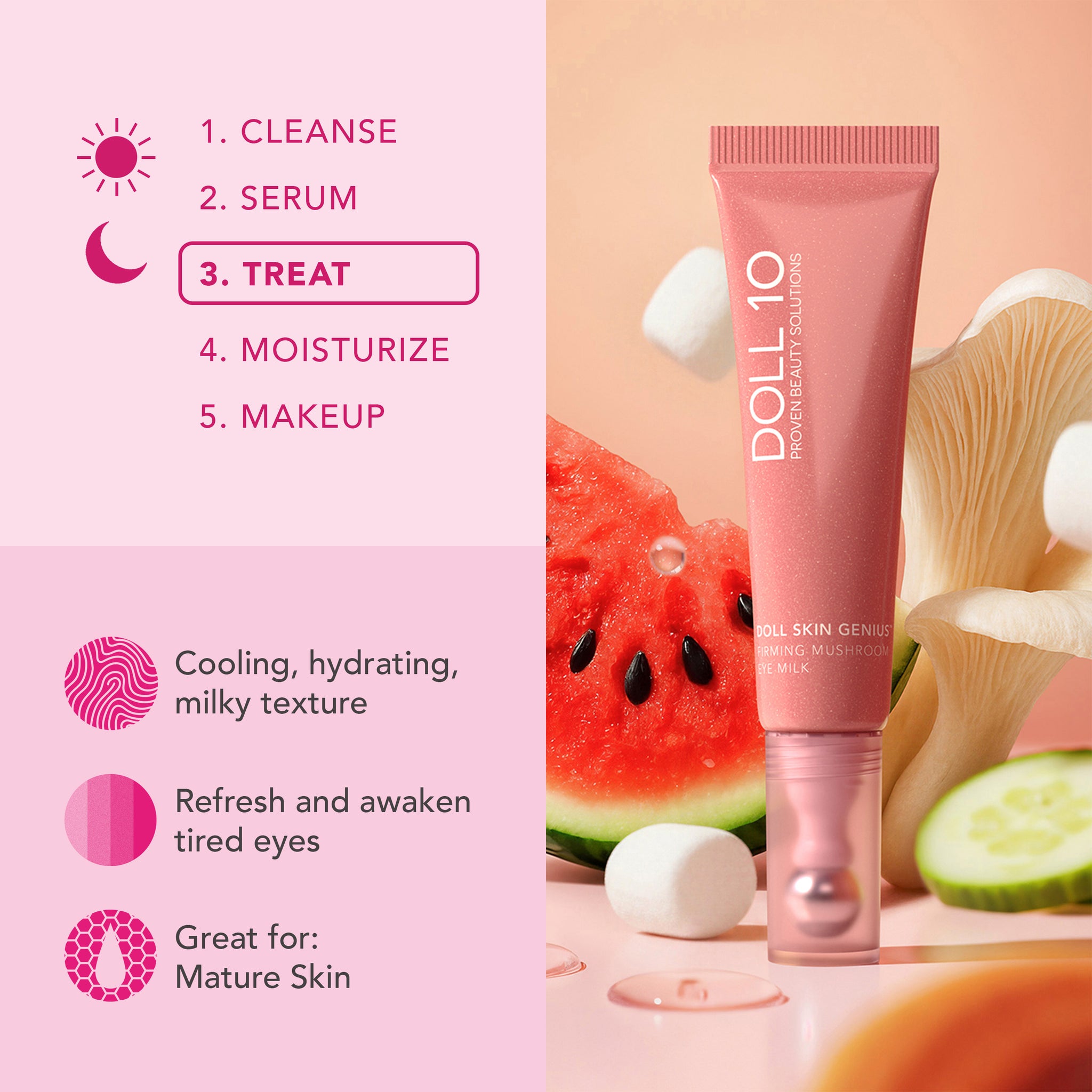 Dollskin Genius™ Firming Mushroom Eye Milk