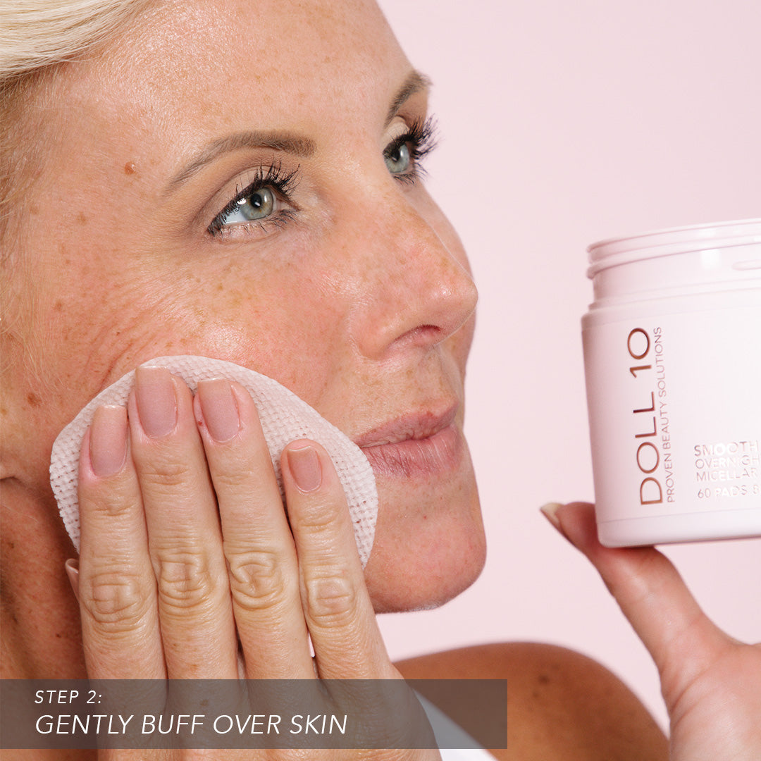 Micellar Retexturizing Pads – Doll 10 Beauty