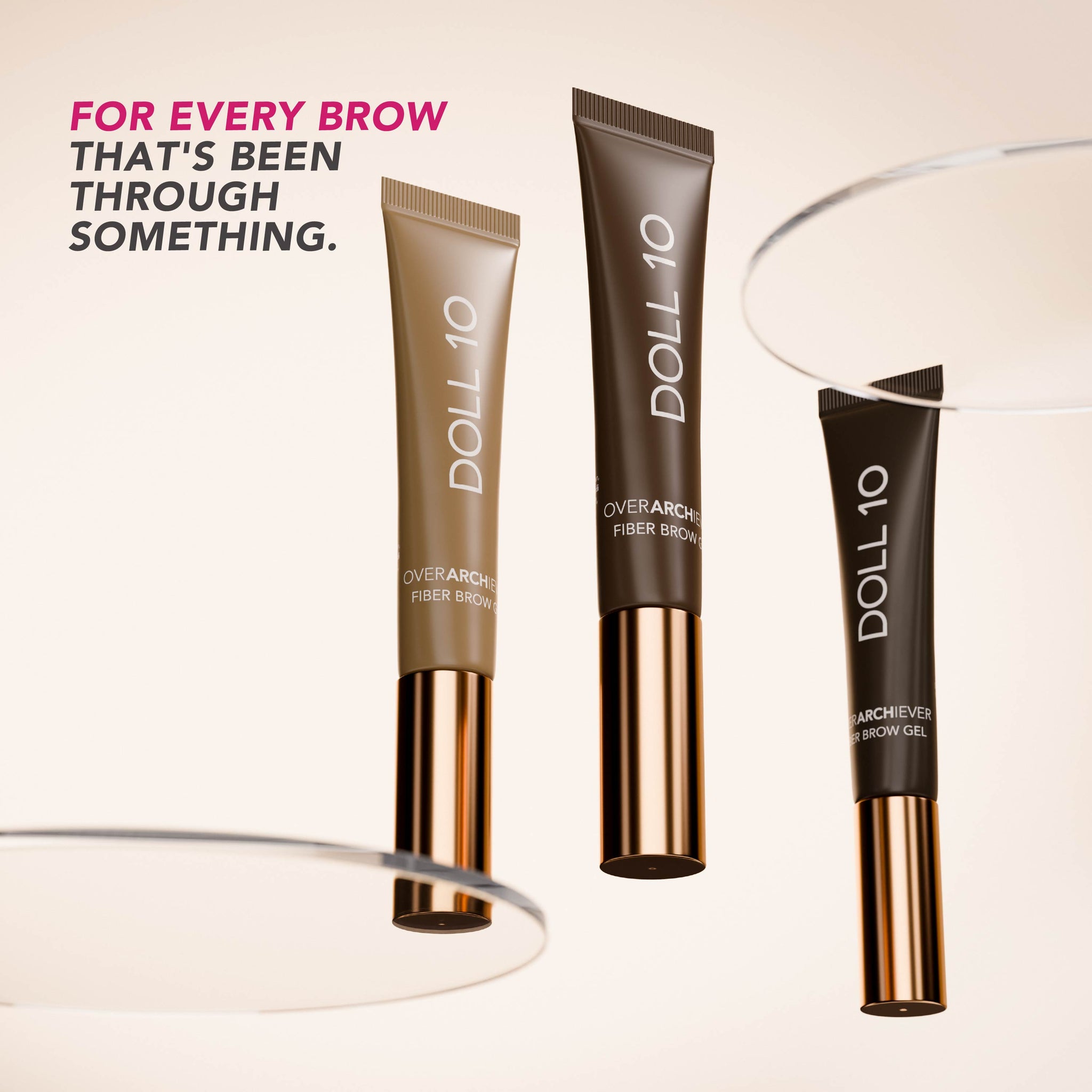 The OverArchiever Fiber Brow Gel – Doll 10 Beauty