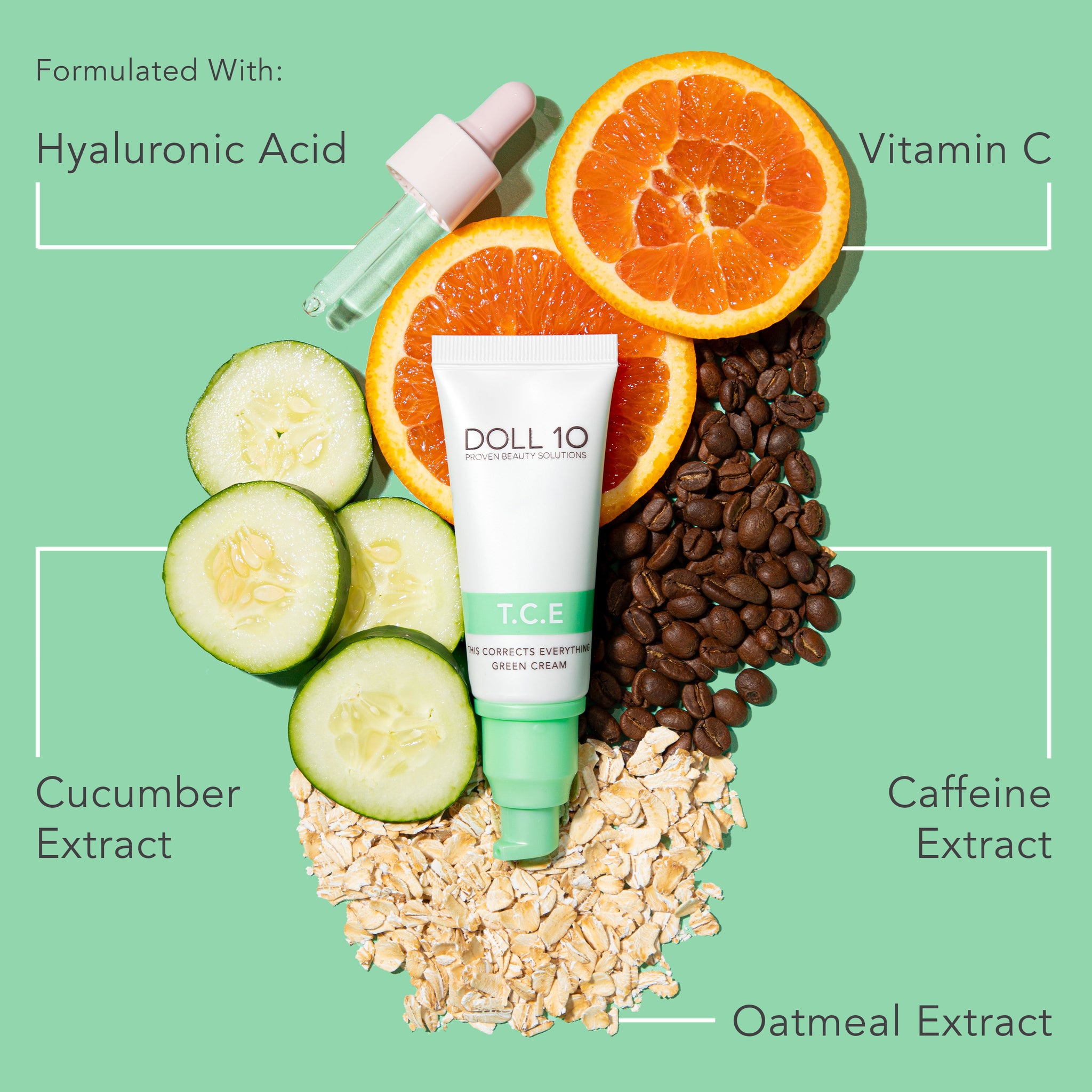 フレキシア　ユーブQ10 フワドールクリーム　30g PDP_GreenCream_Ingredient_2048
