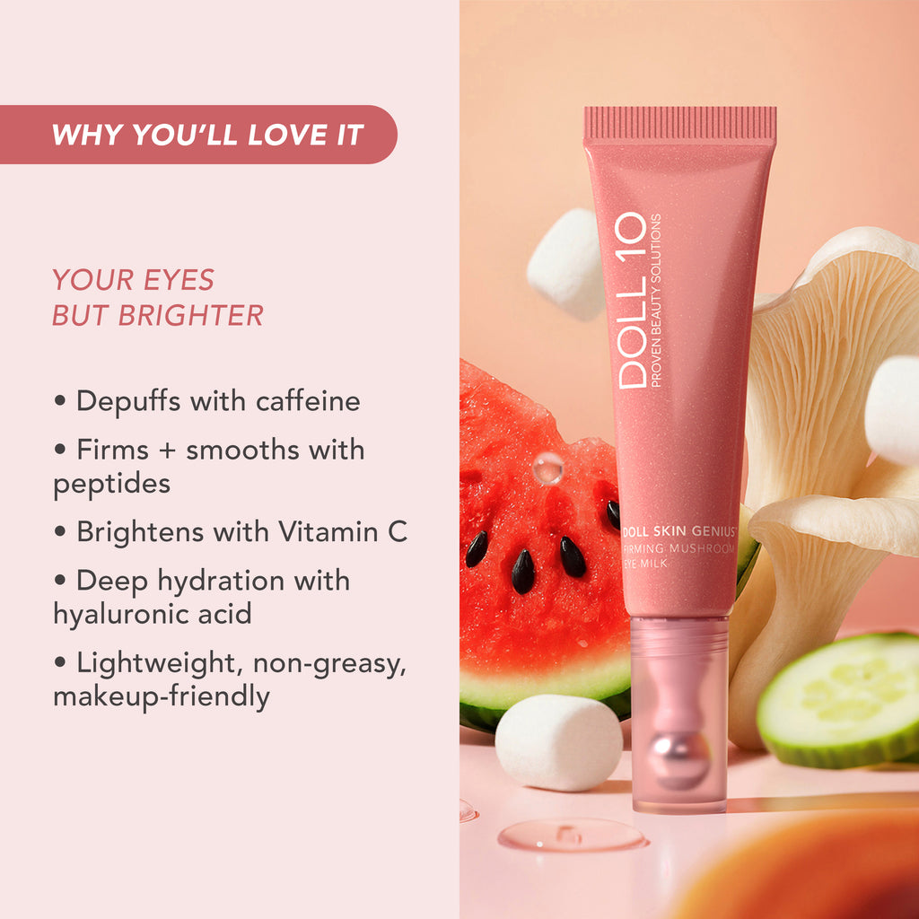 Dollskin Genius Firming Mushroom Eye Milk  Doll 10 Beauty