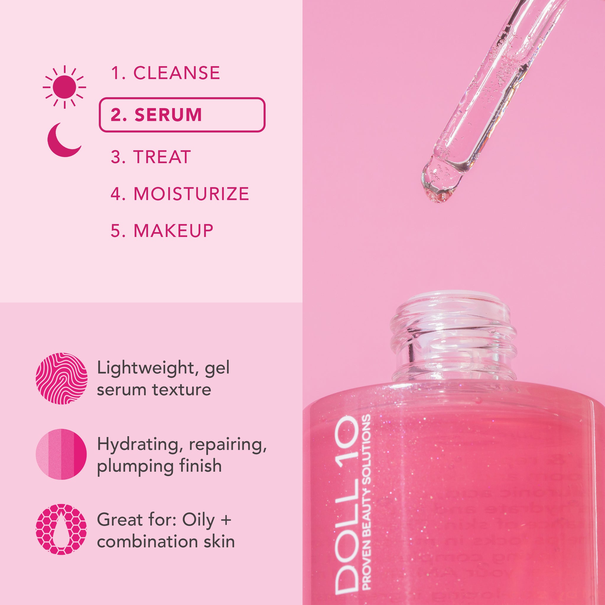 Hyaluronic & Reishi Mushroom Repairing Serum – Doll 10 Beauty