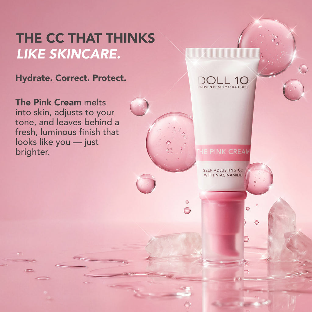 The Pink Cream Self Adjusting C.C. with Niacinamide – Doll 10 Beauty