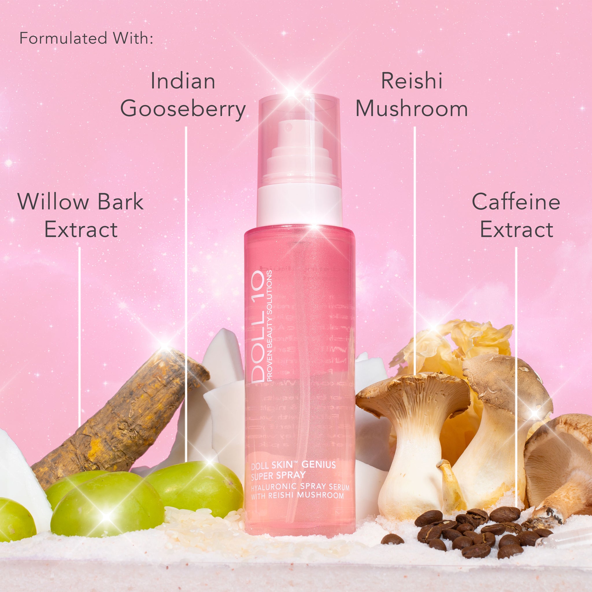 Super Spray Serum with Reishi Mushroom – Doll 10 Beauty