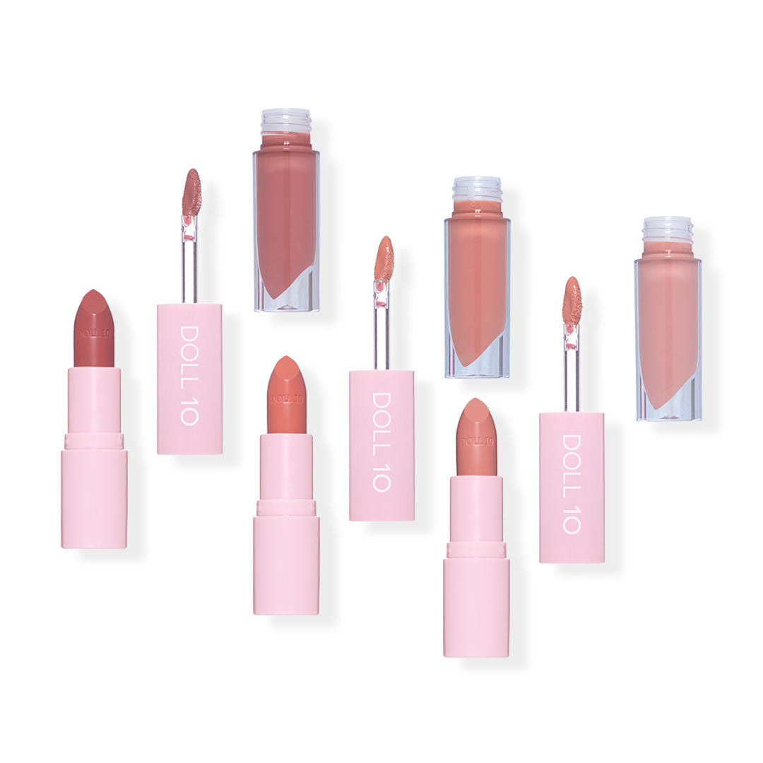 Your Lips But Plumper Lip Wardrobe Trio – Doll 10 Beauty