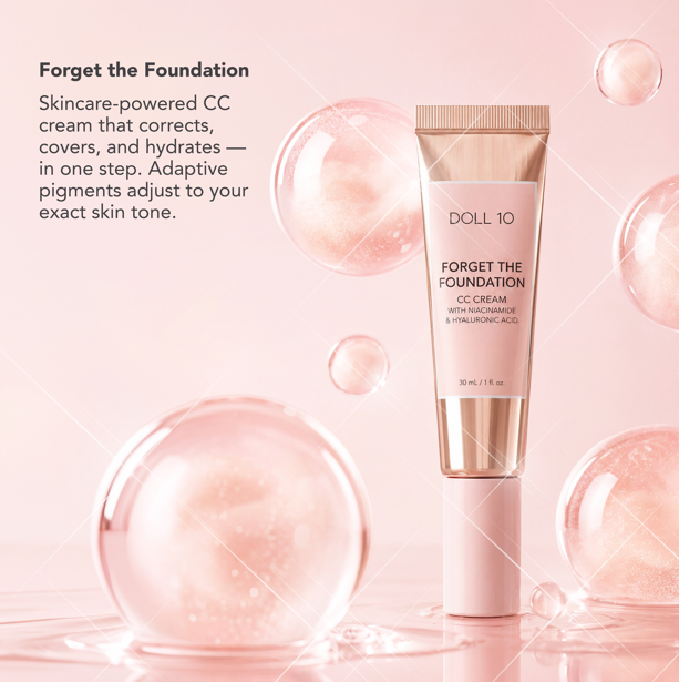Forget The Foundation: C.C. Cream with Niacinamide & Hyaluronic