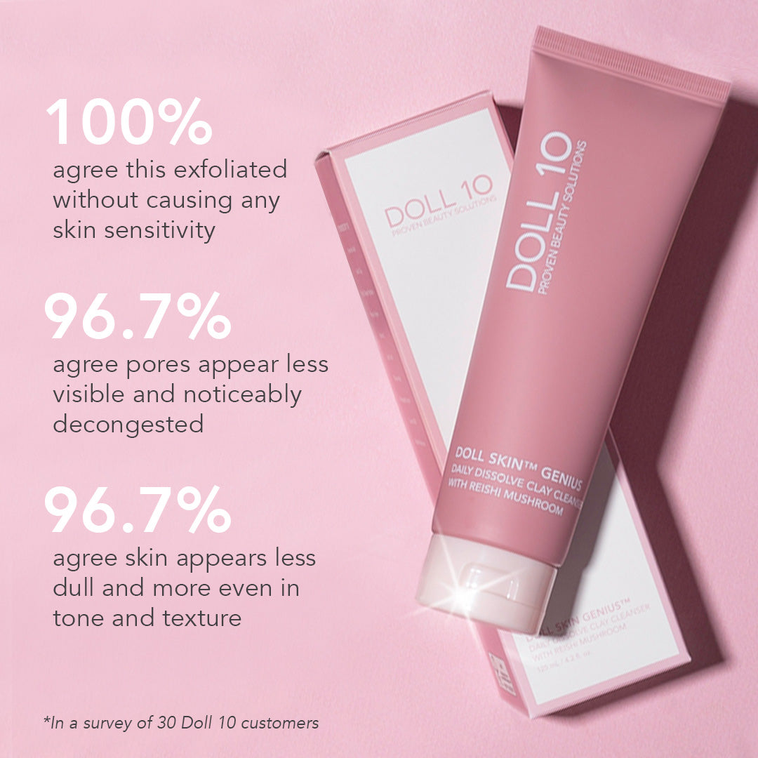 Daily Dissolve Enzyme Clay Cleanser with Reishi Mushroom – Doll 10