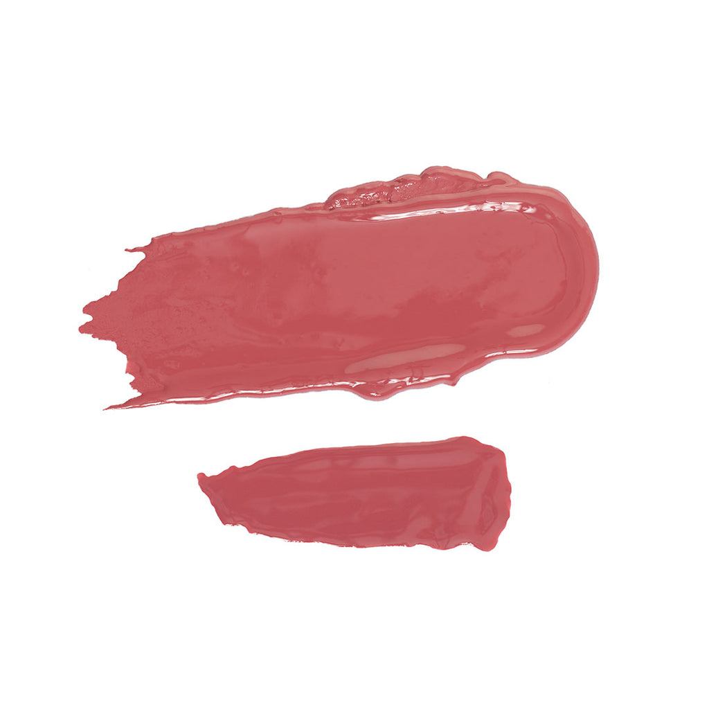 texture of lip gloss in shade Tempt