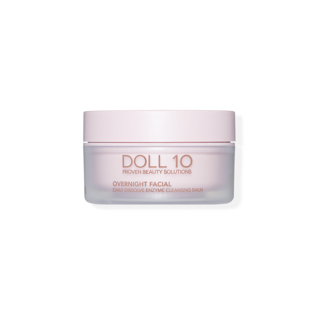 cleansing balm in component tub with lid