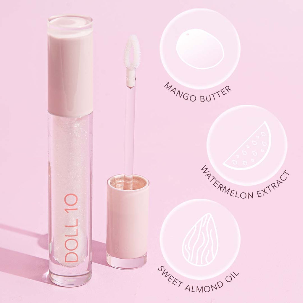 ingredients in doll glass lip gloss