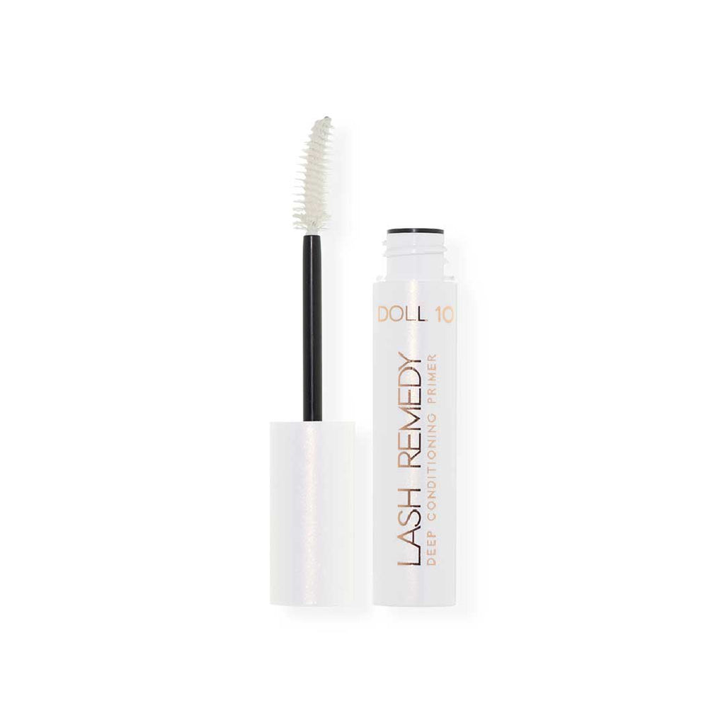 lash remedy primer in white component with wand