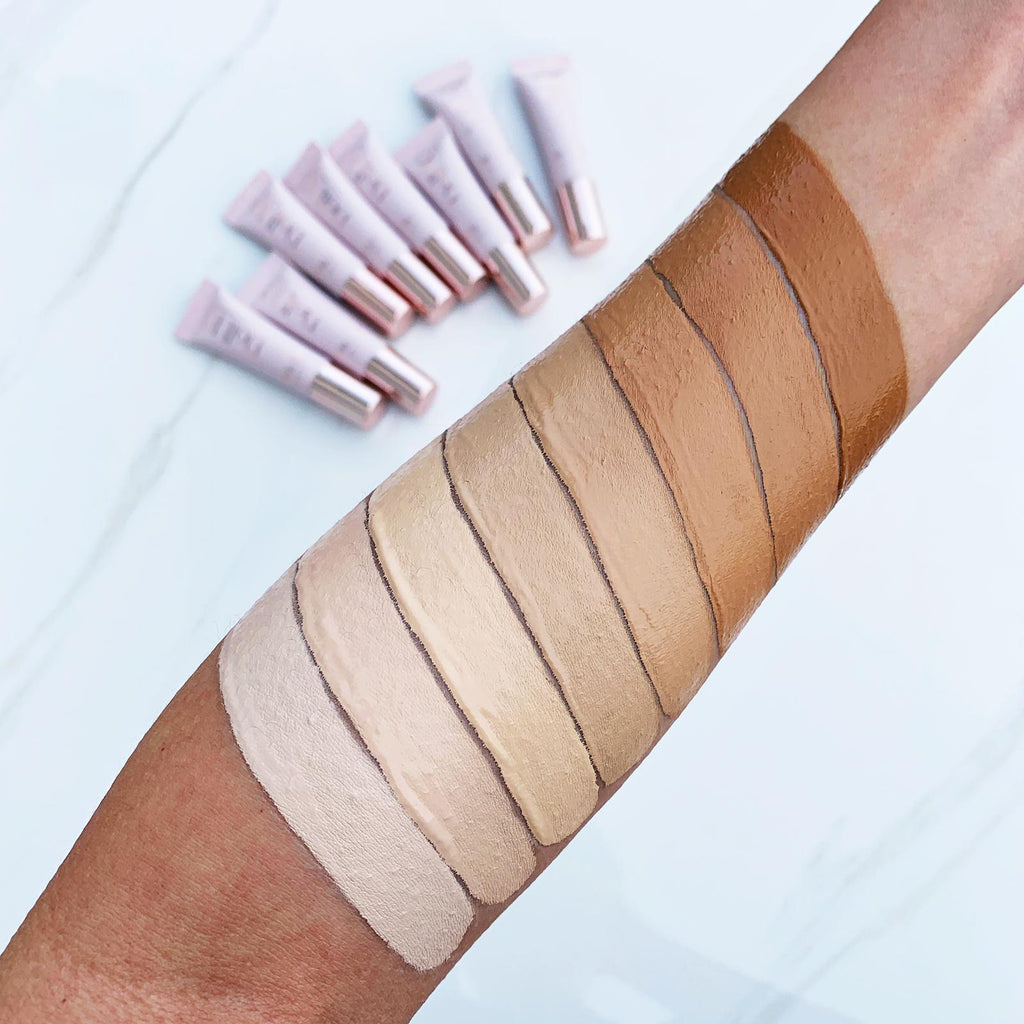 shades of TCE concealer