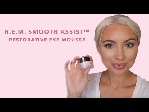 video tutorial on how to use restorative eye mousse 